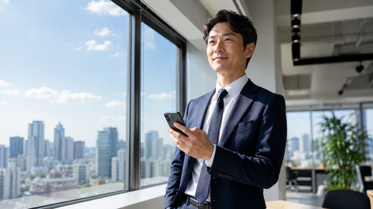 英語をキャリアの武器にする前向きなビジネスパーソン