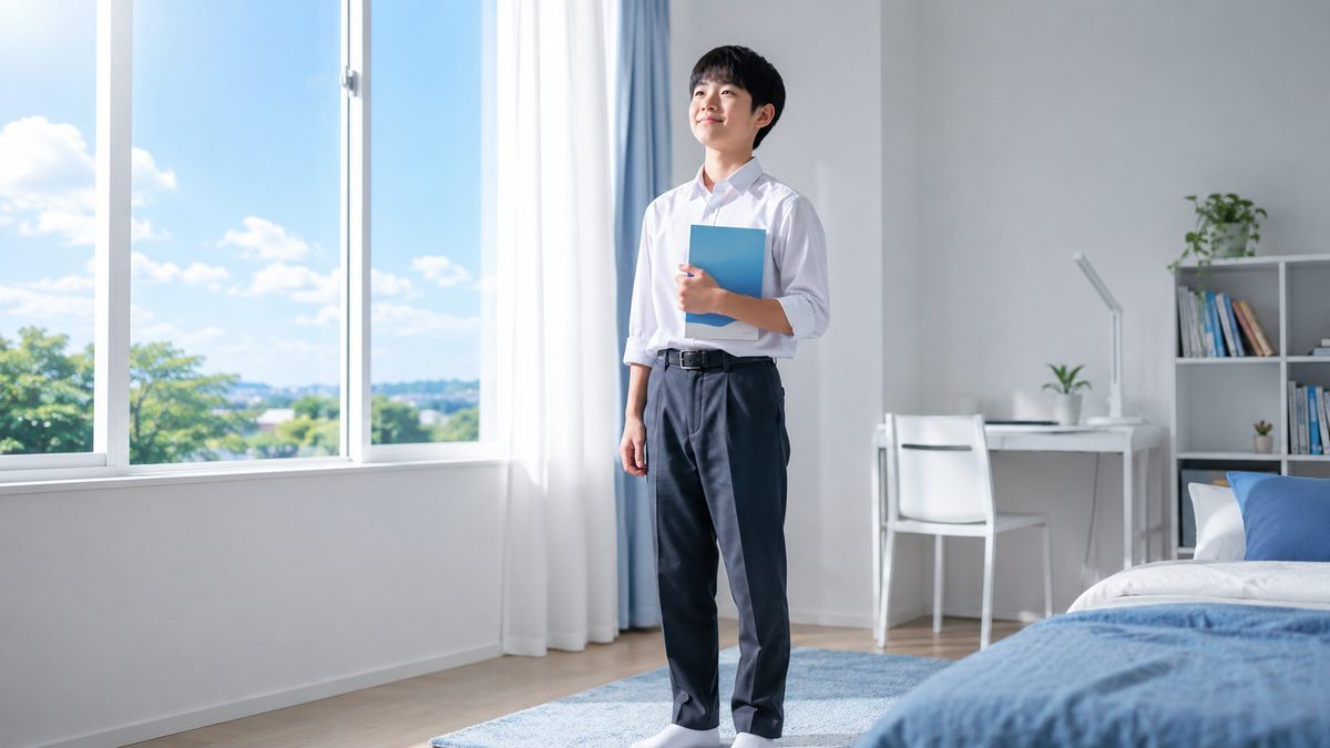 英検2級のメリットを活かし英語を得意にした前向きな日本人の中学生