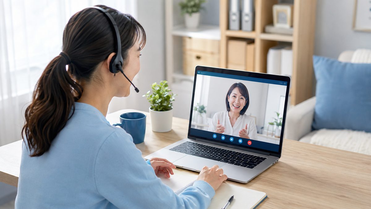 英語学習の時間設計をオンラインで伴走してもらう日本人社会人
