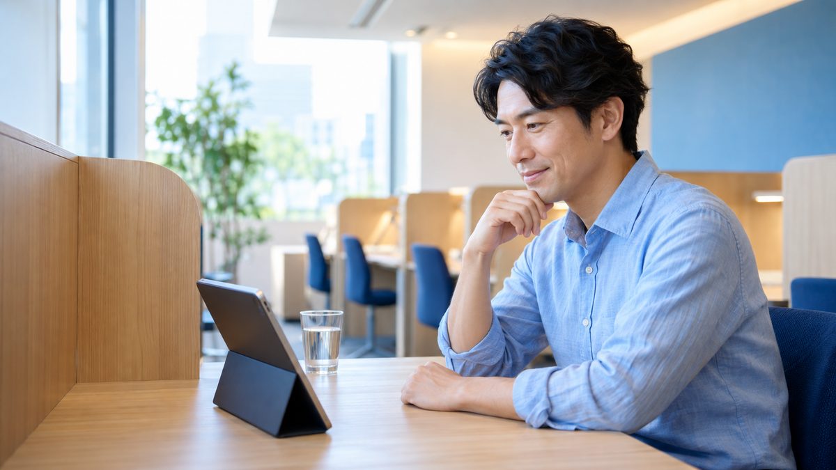 英検1級の二次試験の流れと評価のしくみを確認する受験者
