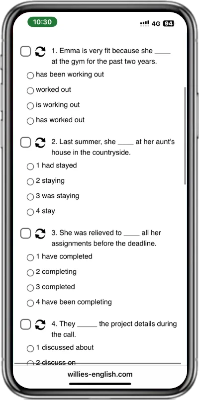 高校生コースの問題サンプル画像